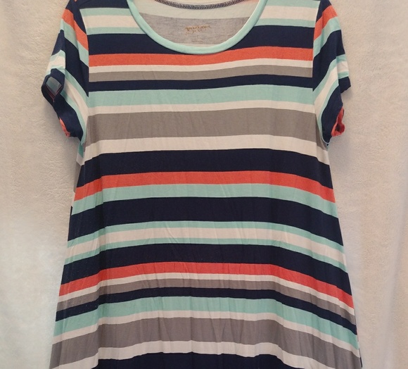 Arizona Jean Company Dresses & Skirts - Arizona Jean Dress l Striped Dress l Cool Dress